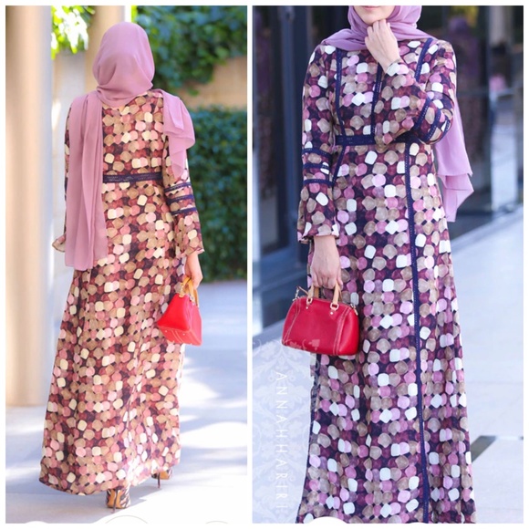 ⏳••NWT🤩 |•ANNA HARIRI•| Lokum Maxi Long Sleeve Dress - Picture 13 of 16